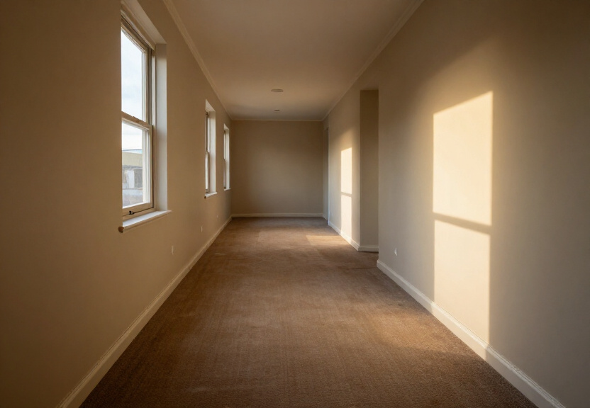 Restored living room in Orchard Hills after flood damage repair